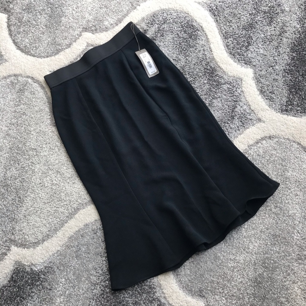 Black NY&C Pencil Skirt Flared